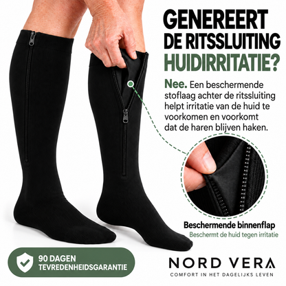 Nord Vera™ Steunkousen met ritssluiting